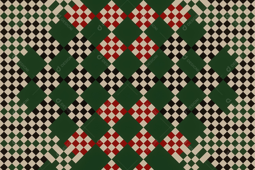Background de formas quadriculadas Imagem JPG