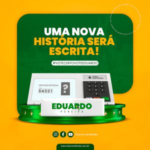 Uma nova história será escrita Política Social Media PSD Editável