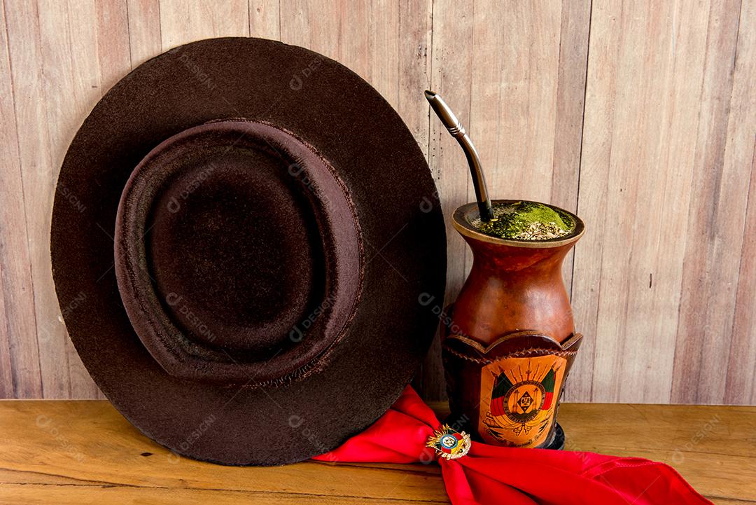 tradição gaúcha, erva-mate chimarrão (Ilex paraguariensis)