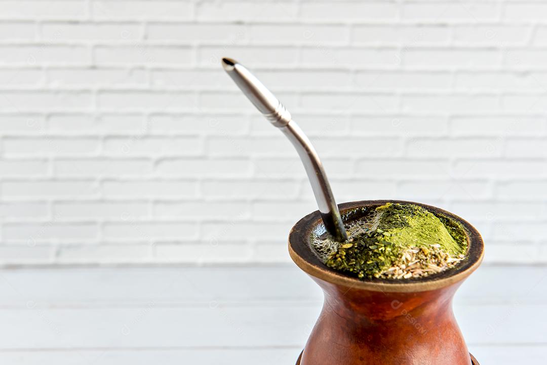 tradição gaúcha, erva-mate chimarrão Ilex paraguariensis