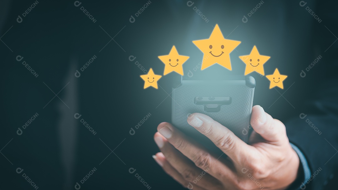 Os consumidores apontam estrelas para o melhor índice de satisfação com base