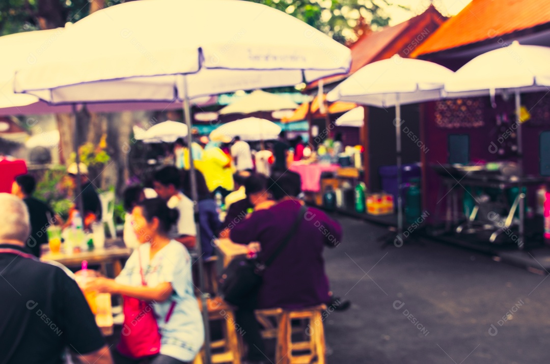 Festival de comida, como imagem de fundo do produto.