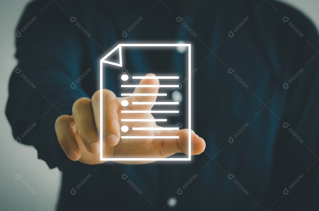 Negócios internet tecnologia conceito informações empresariais.