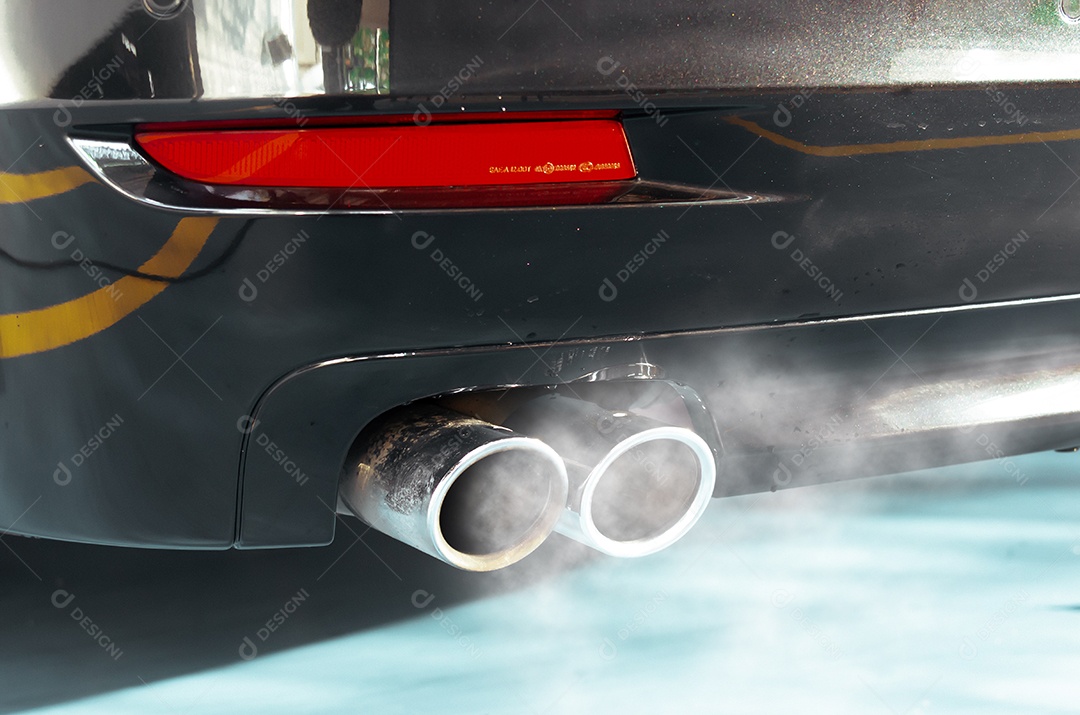 Car Exhaust Smoke
