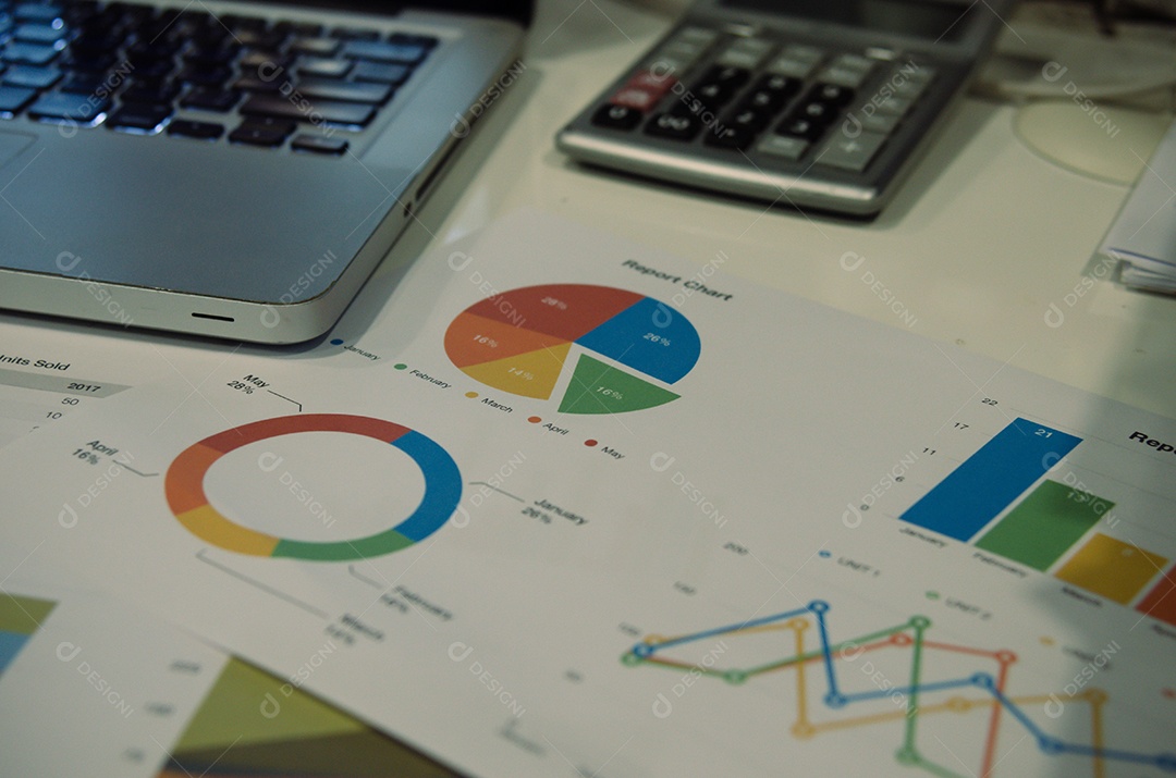 Gráfico de negócios