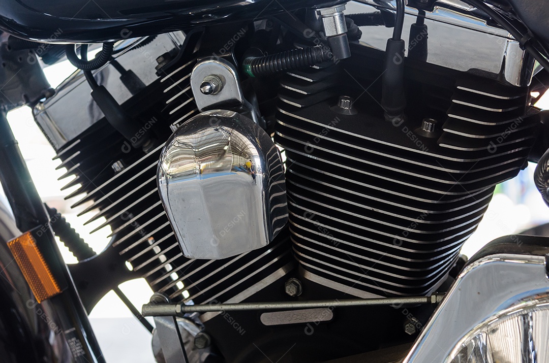 Motor de motocicleta de bicicleta grande