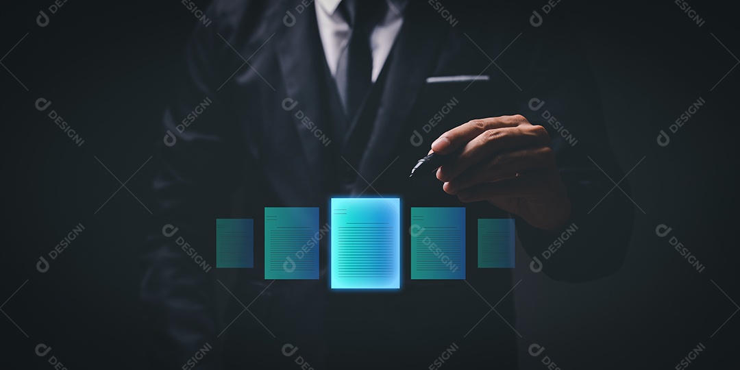 Documento digital on-line Assinatura eletrônica, gerenciamento de documentos