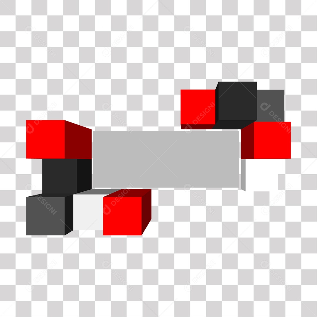 Cubos Coloridos PNG Transparente