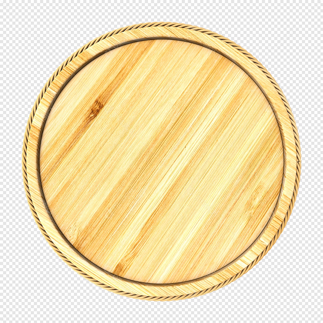 Elemento 3D de Madeira PSD