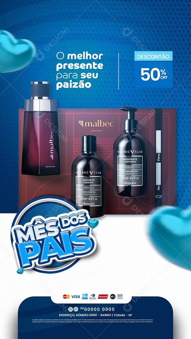 Story Ofertas Exclusivas Dia dos Pais O Melhor Presente Para Seu Paizão Social Media PSD Editável