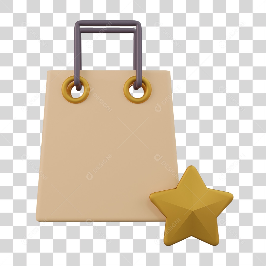 Sacolas de Compras PNG Transparente