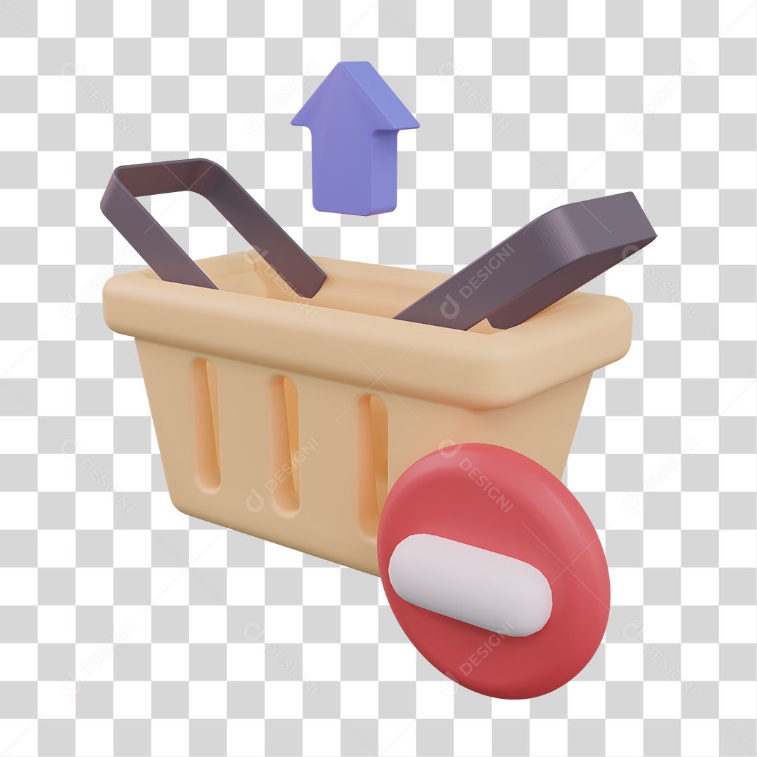 Cesta de Compras PNG Transparente