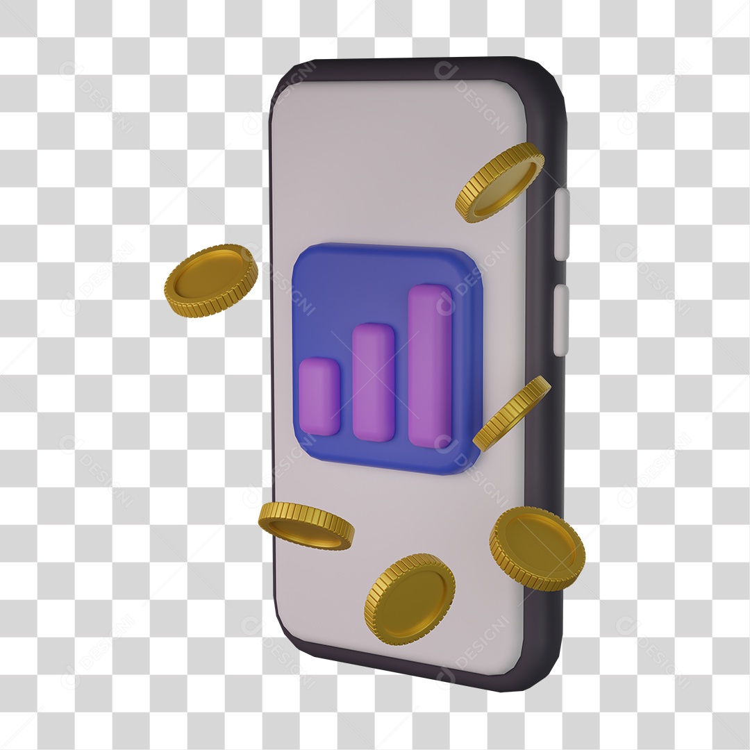 Investimentos Moedas PNG Transparente