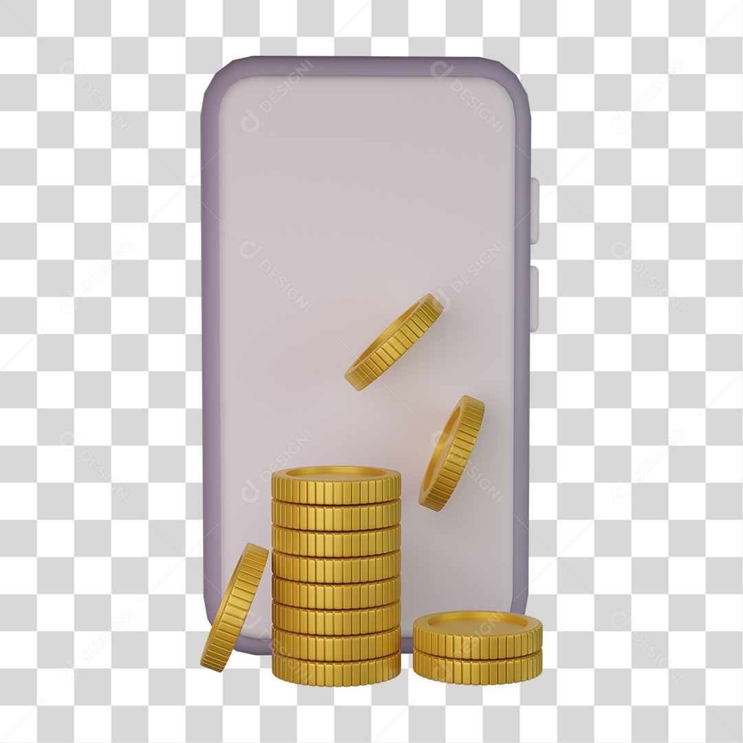 Investimentos Moedas PNG Transparente