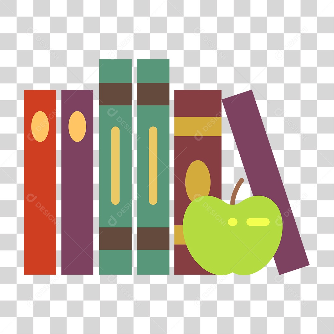 Desenho de Livros PNG Transparente