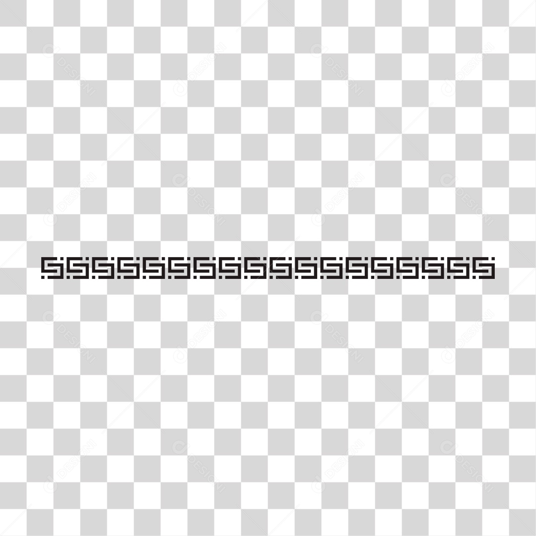 Arte do Ornamento do Meandro PNG Transparente