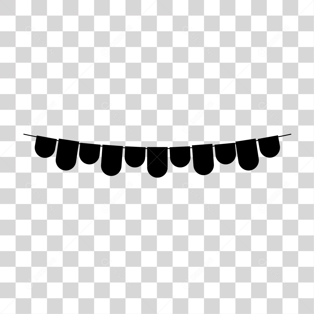 Bandeirinhas Petra em Vários Modelo PNG Transparente