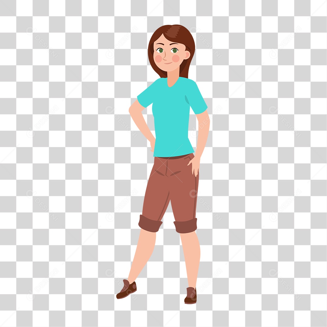 Desenho de um Garoto PNG Transparente