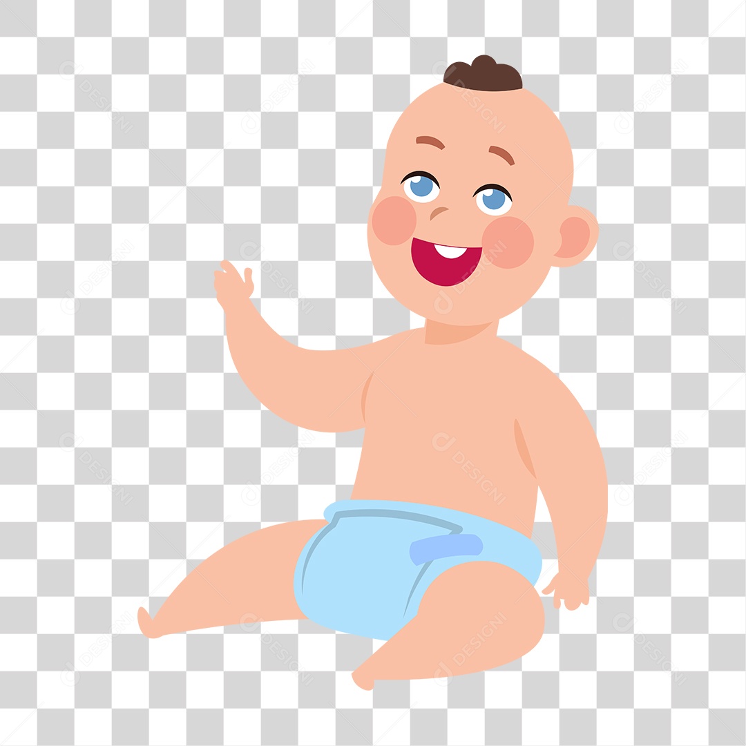 Desenho Animado de Bebê PNG Transparente