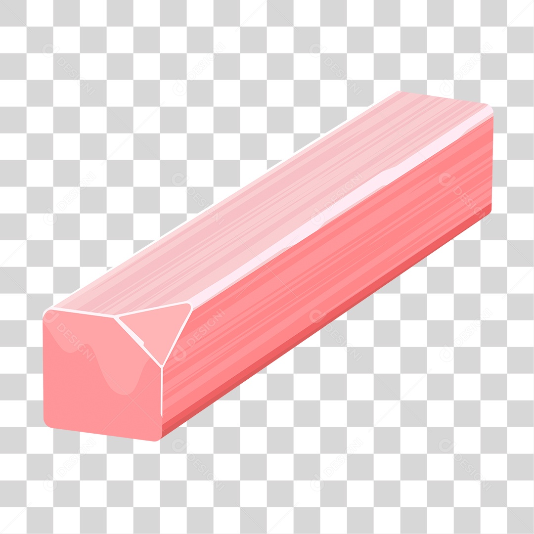 Objeto 3D Rosa PNG Transparente