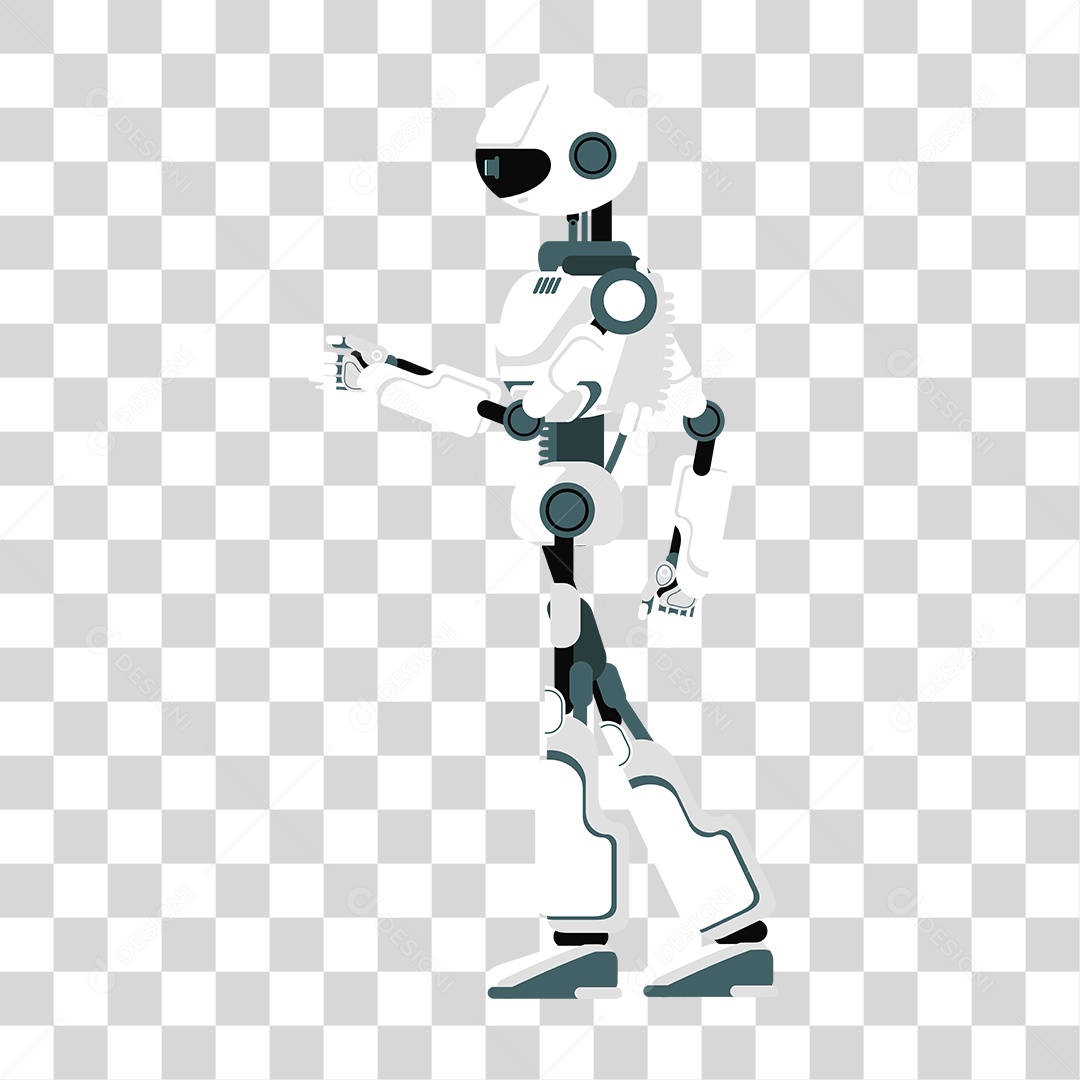 Desenho de Robô PNG Transparente