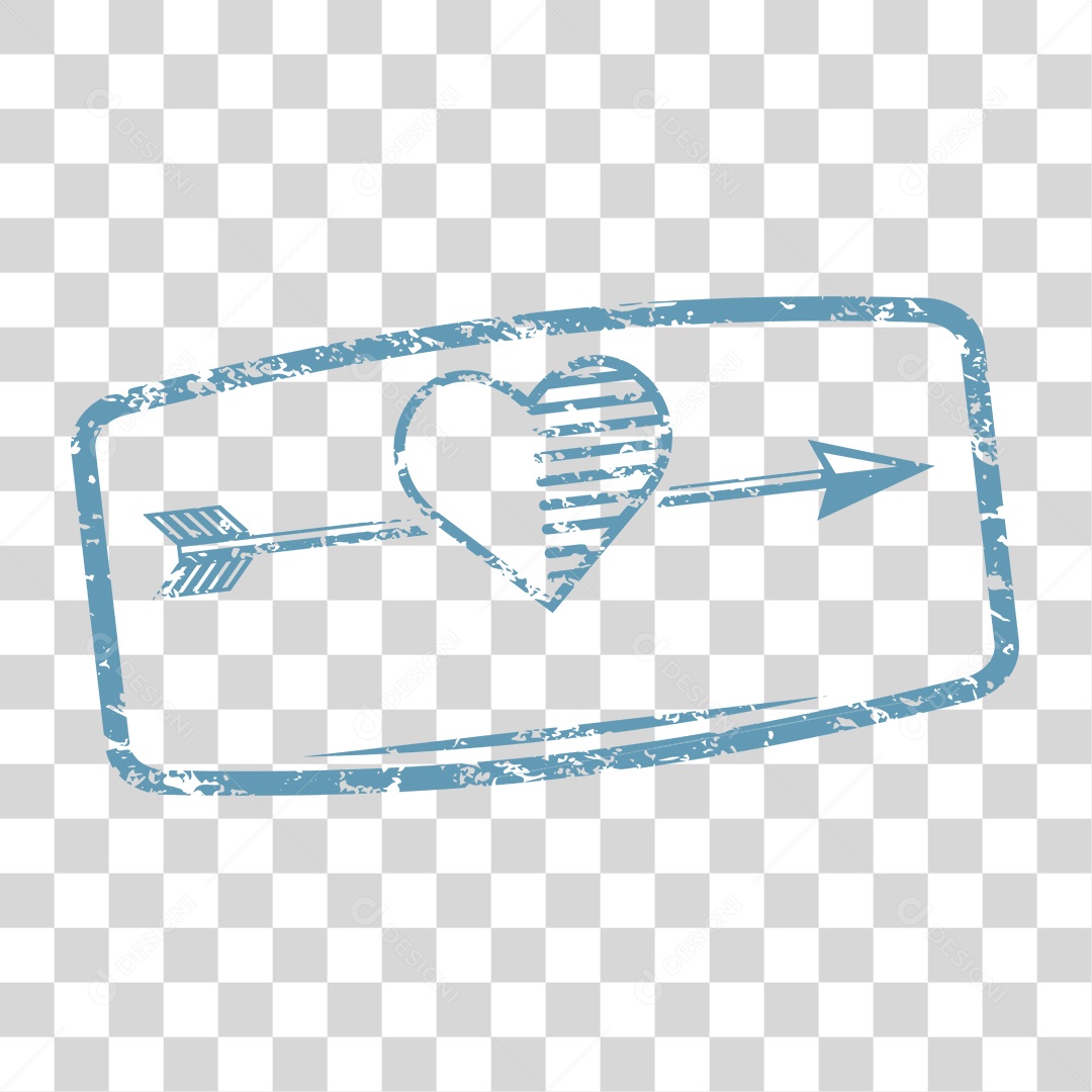 Coração com Flecha PNG Transparente