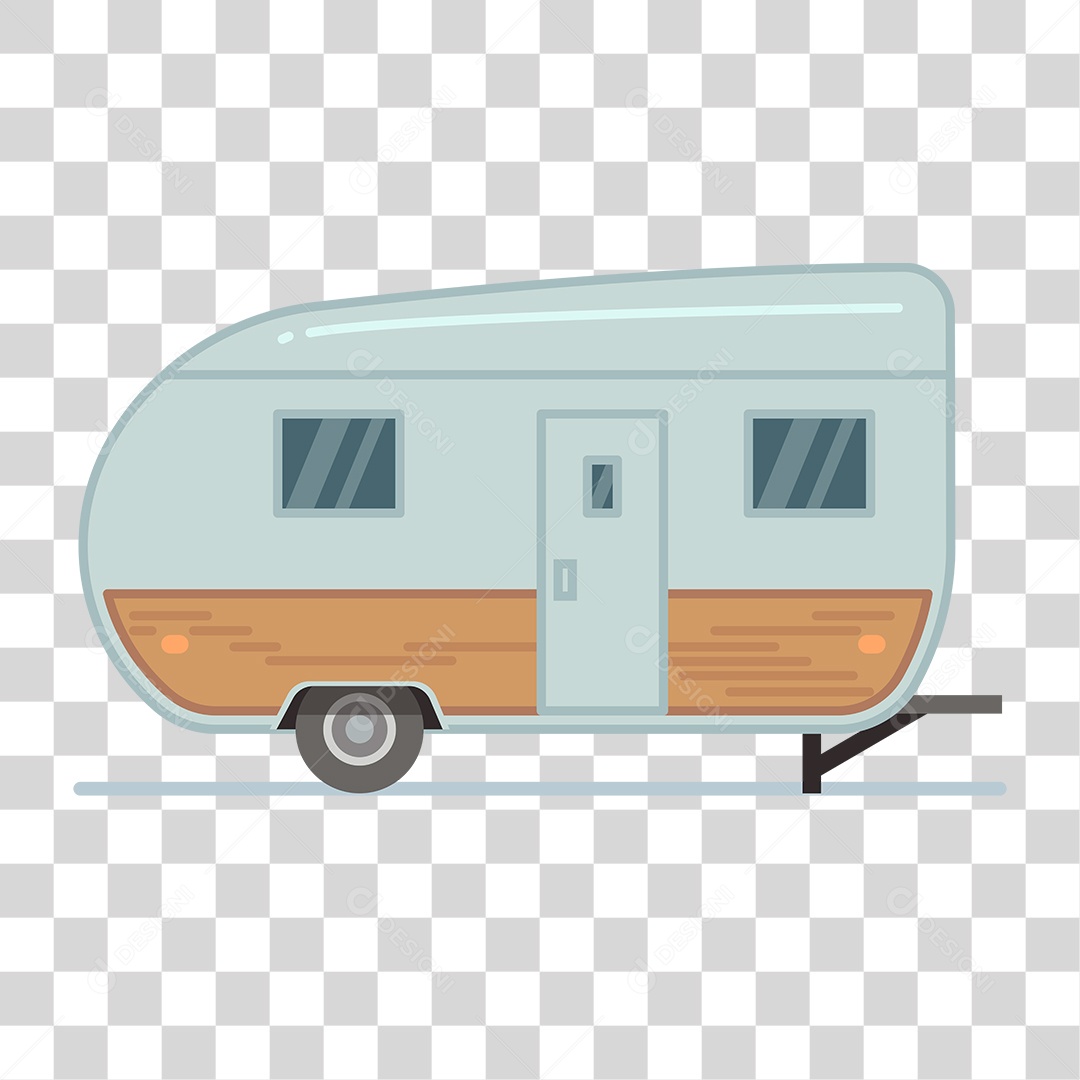 Desenho de Trailer PNG Transparente