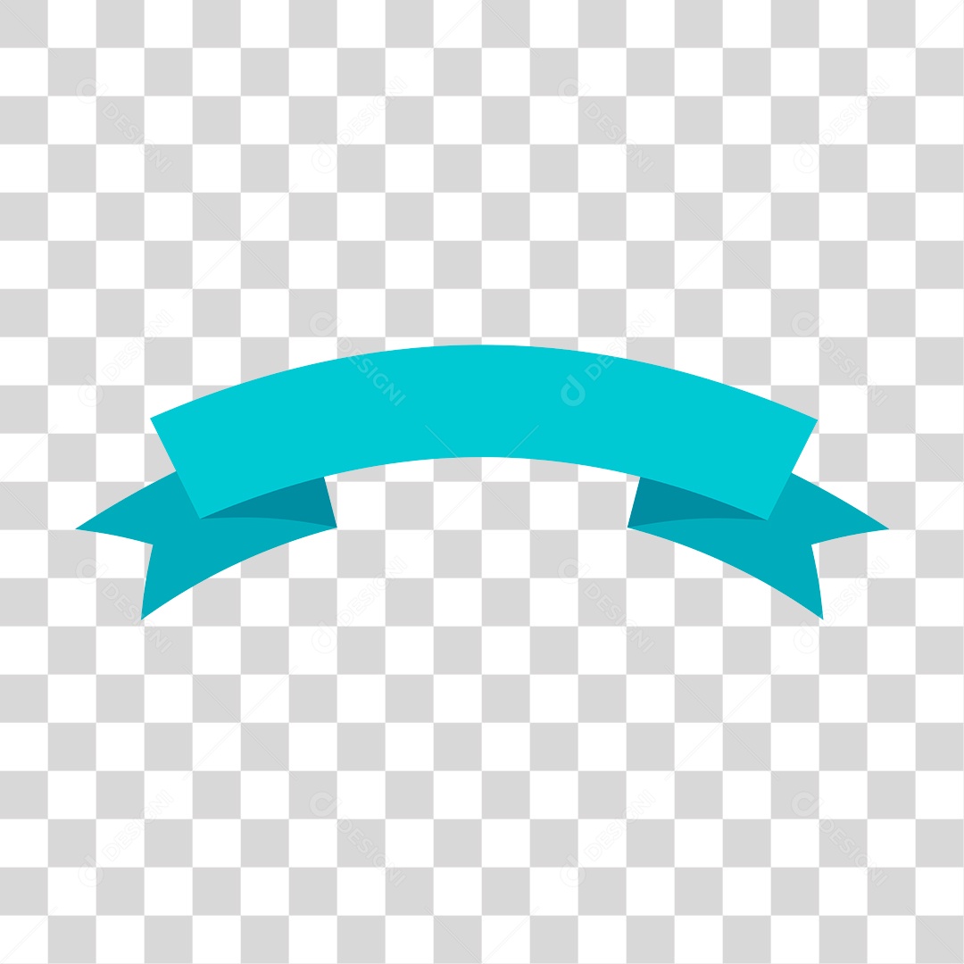 Fita Azul PNG Transparente