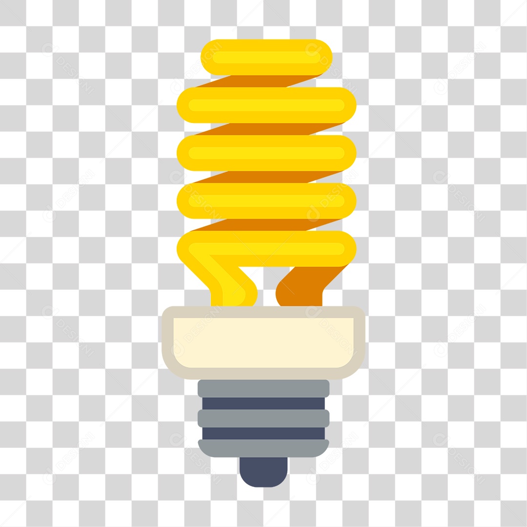 Desenho de Lâmpada Incandescente PNG Transparente