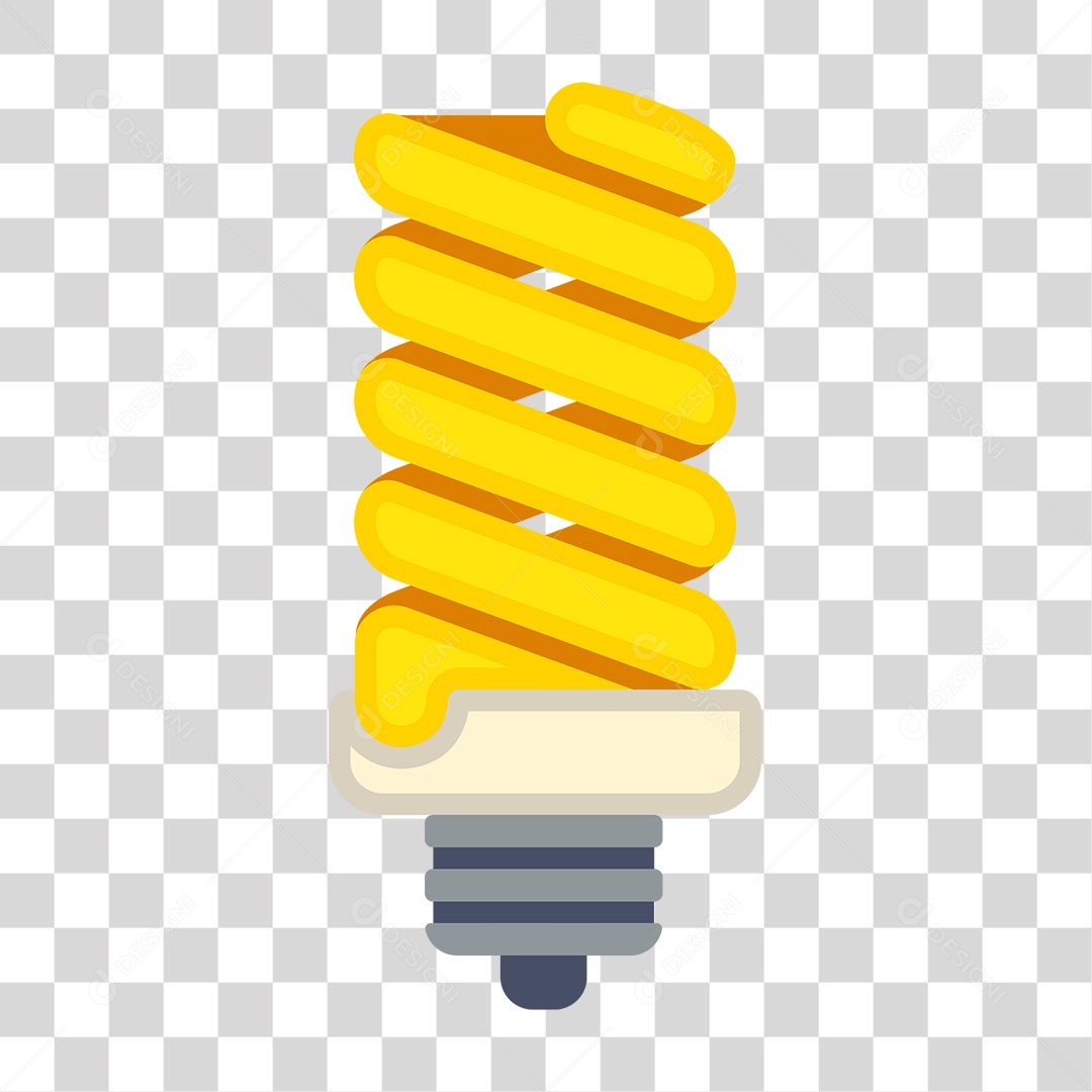 Desenho de Lâmpada Incandescente PNG Transparente