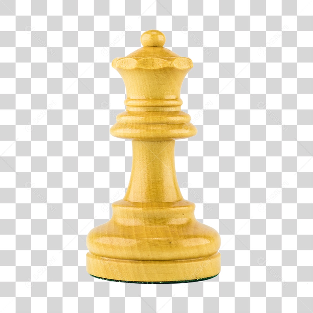 Objeto 3D Peças de Xadrez Para Composição PNG Transparente