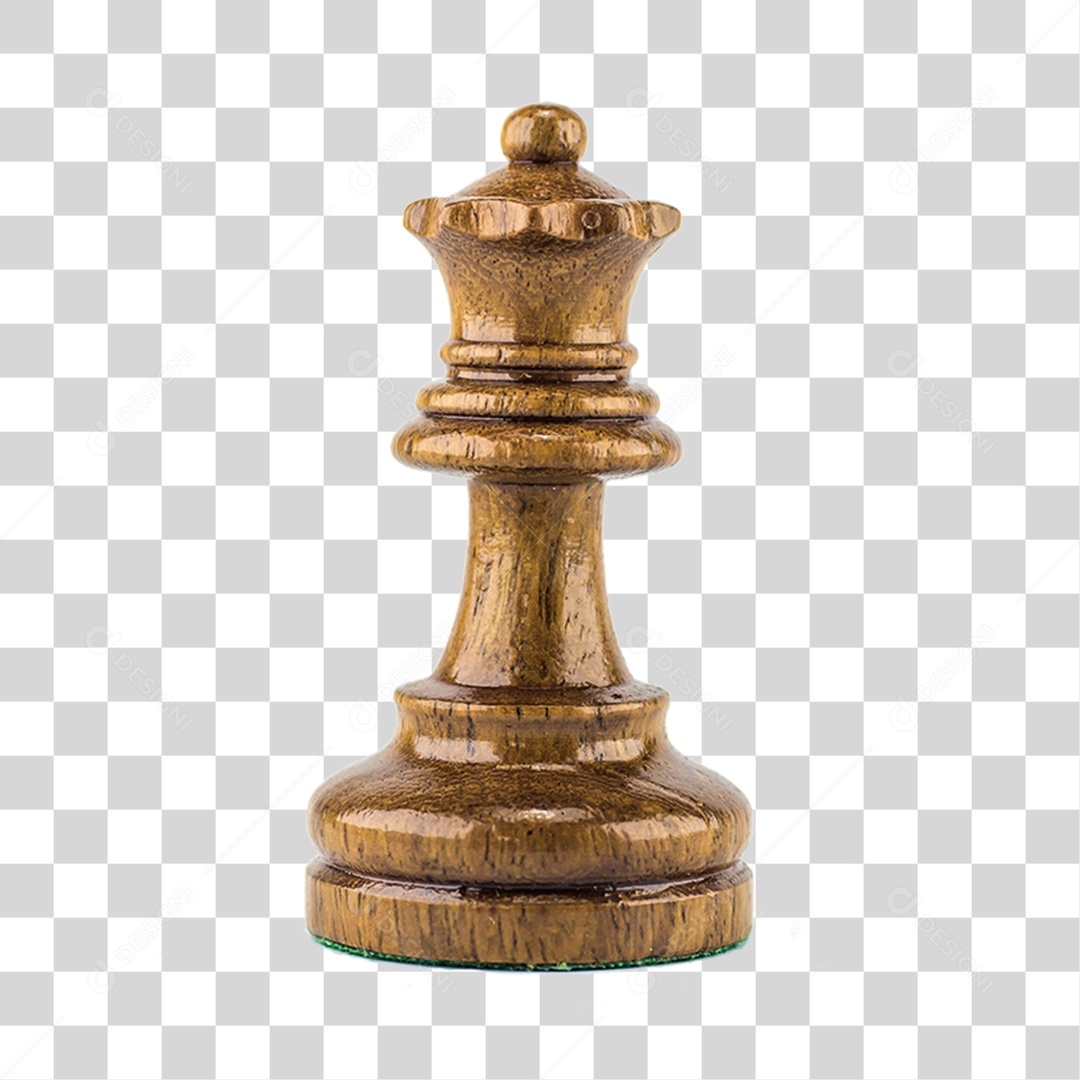 Objeto 3D Peças de Xadrez Para Composição PNG Transparente