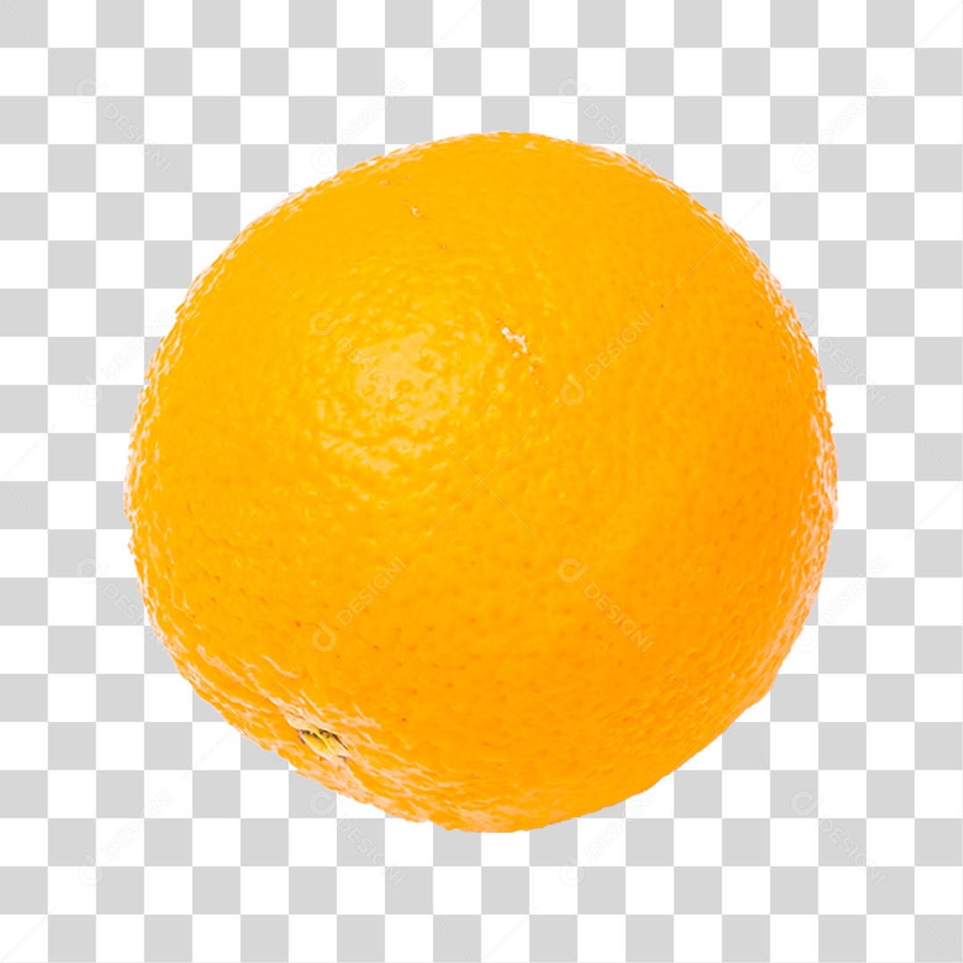 Elemento 3D Laranja Fatiada Para Composição PNG Transparente