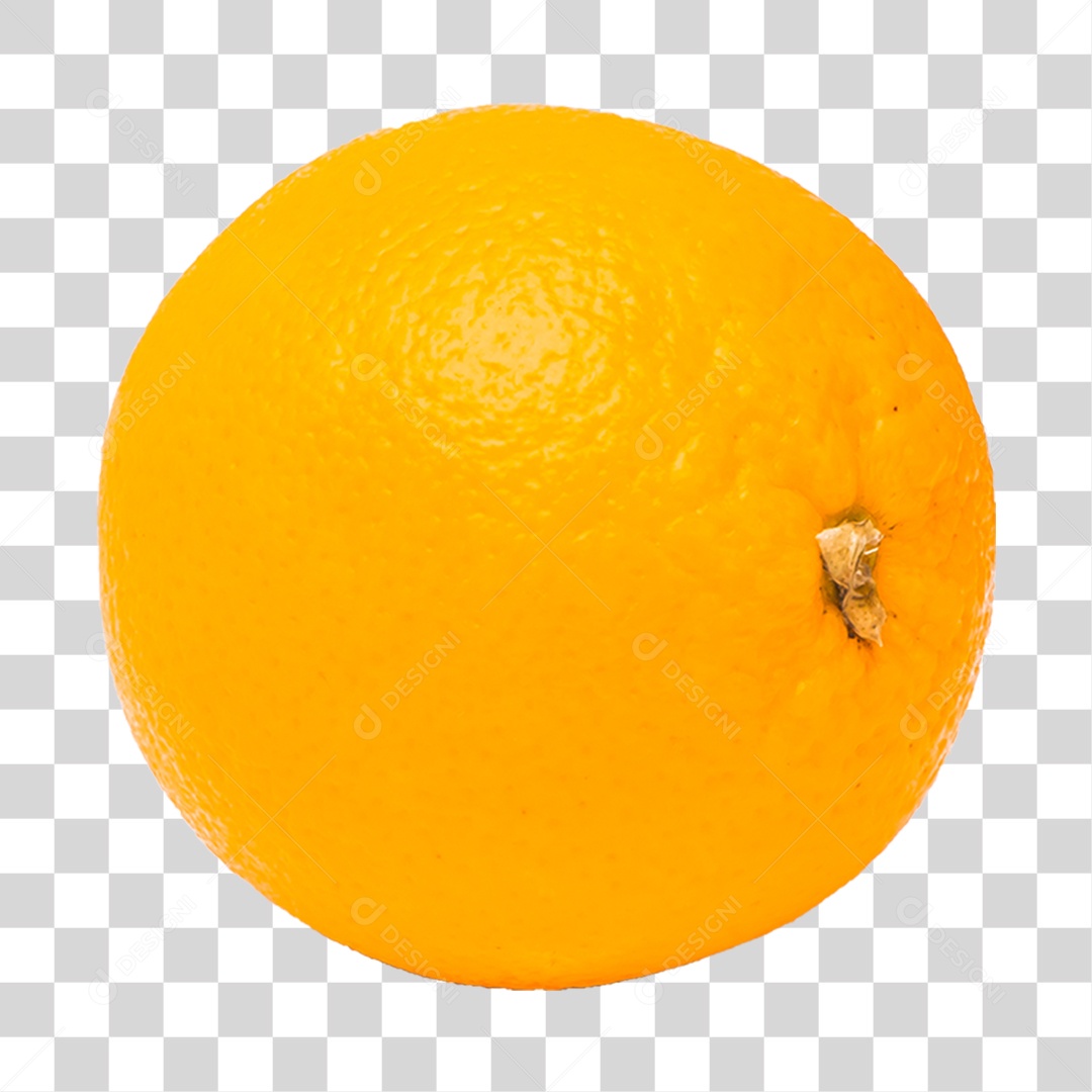 Elemento 3D Laranja Fatiada Para Composição PNG Transparente