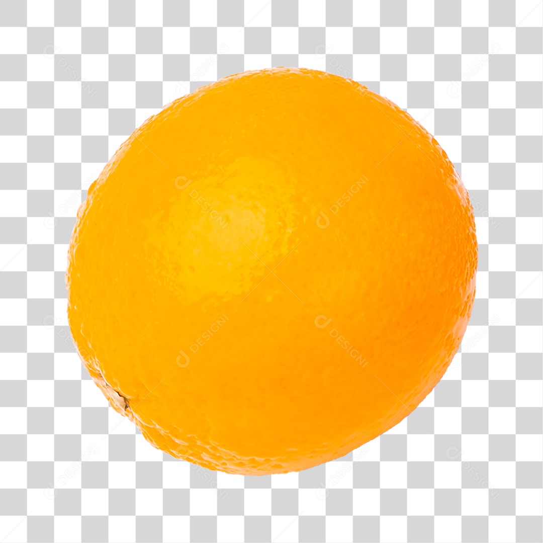 Elemento 3D Laranja Fatiada Para Composição PNG Transparente