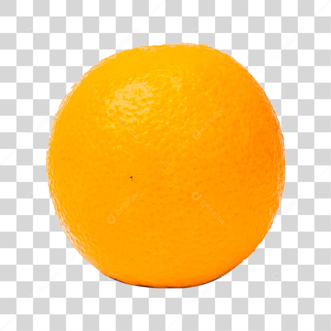 Elemento 3D Laranja Fatiada Para Composição PNG Transparente