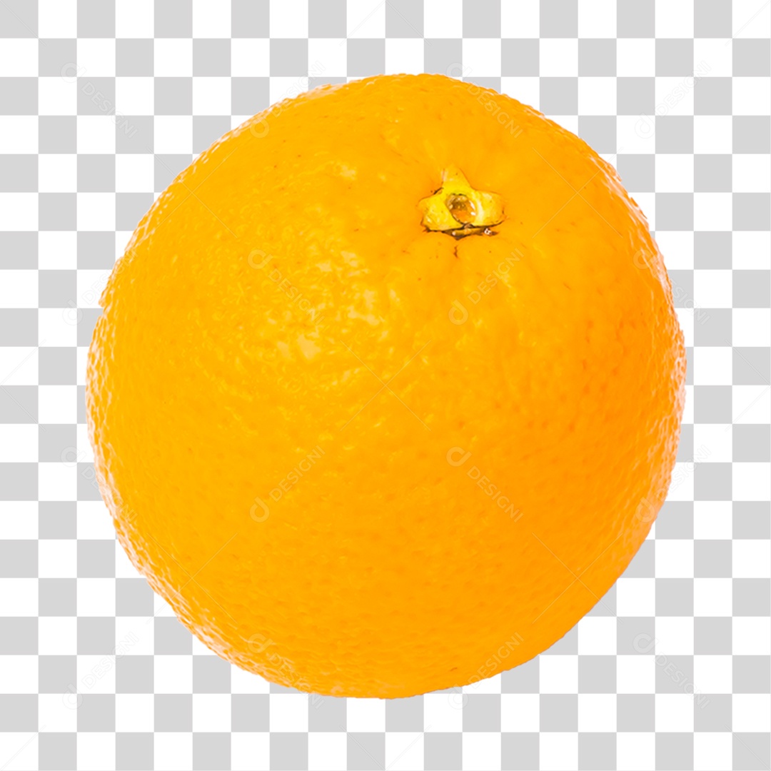 Elemento 3D Laranja Fatiada Para Composição PNG Transparente