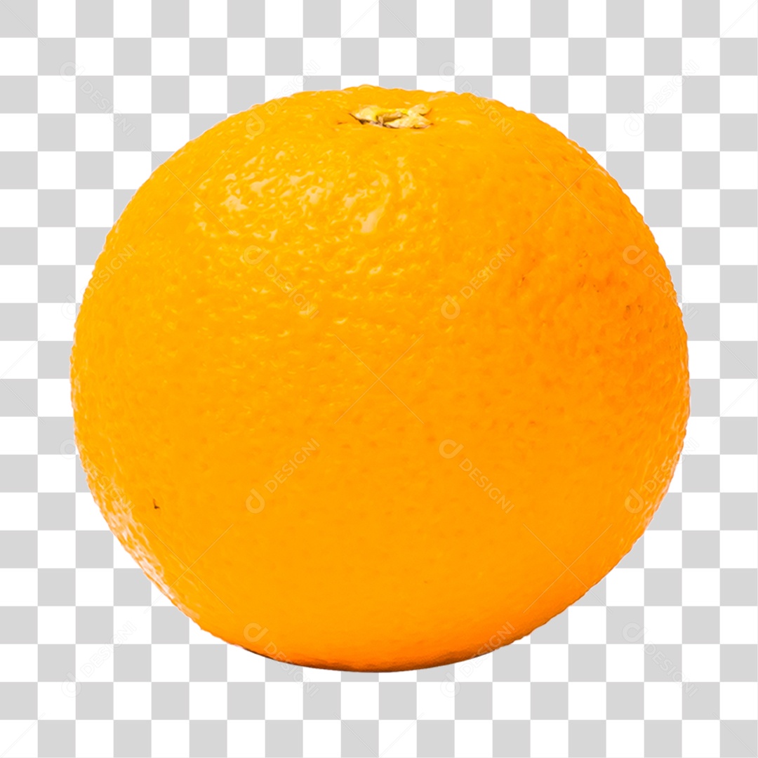 Elemento 3D Laranja Fatiada Para Composição PNG Transparente