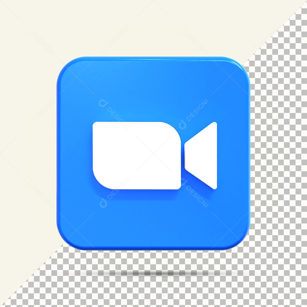 Elemento 3D Zoom Para Composição PSD