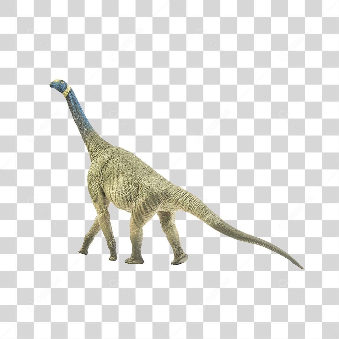 Objeto 3D Dinossauro Pré-Histórico Para Composição PNG Transparente