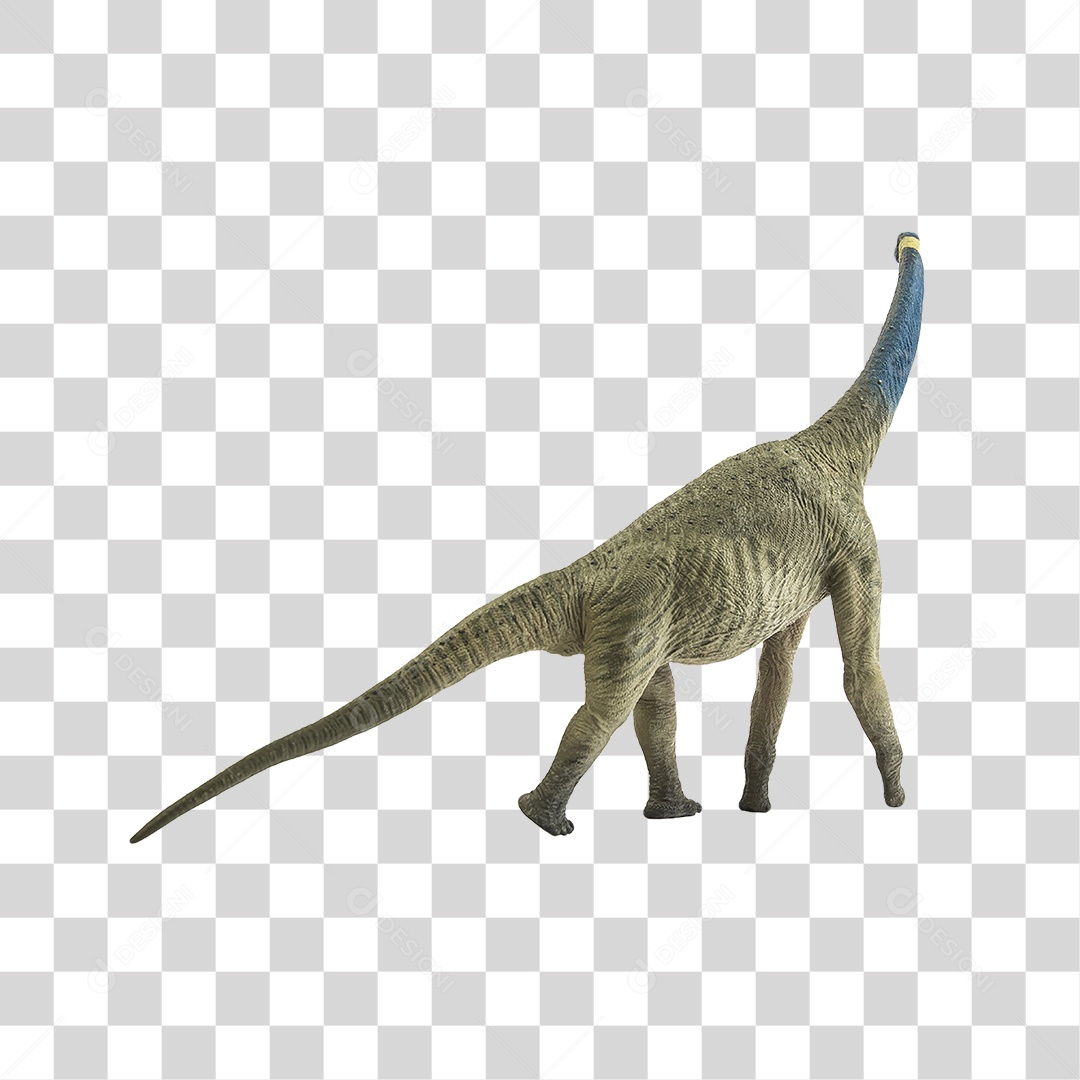 Objeto 3D Dinossauro Pré-Histórico Para Composição PNG Transparente