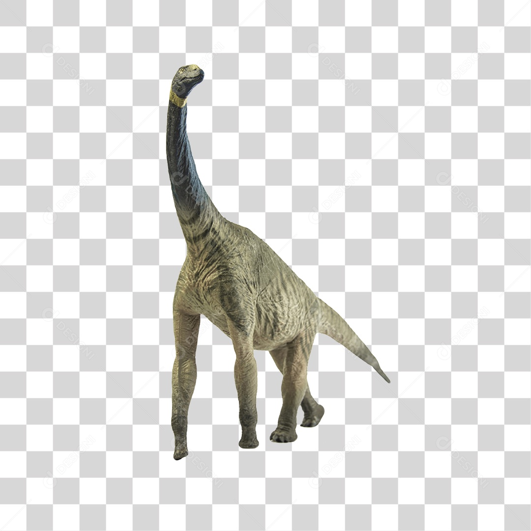 Objeto 3D Dinossauro Pré-Histórico Para Composição PNG Transparente