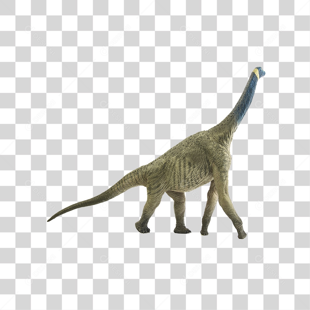 Objeto 3D Dinossauro Pré-Histórico Para Composição PNG Transparente