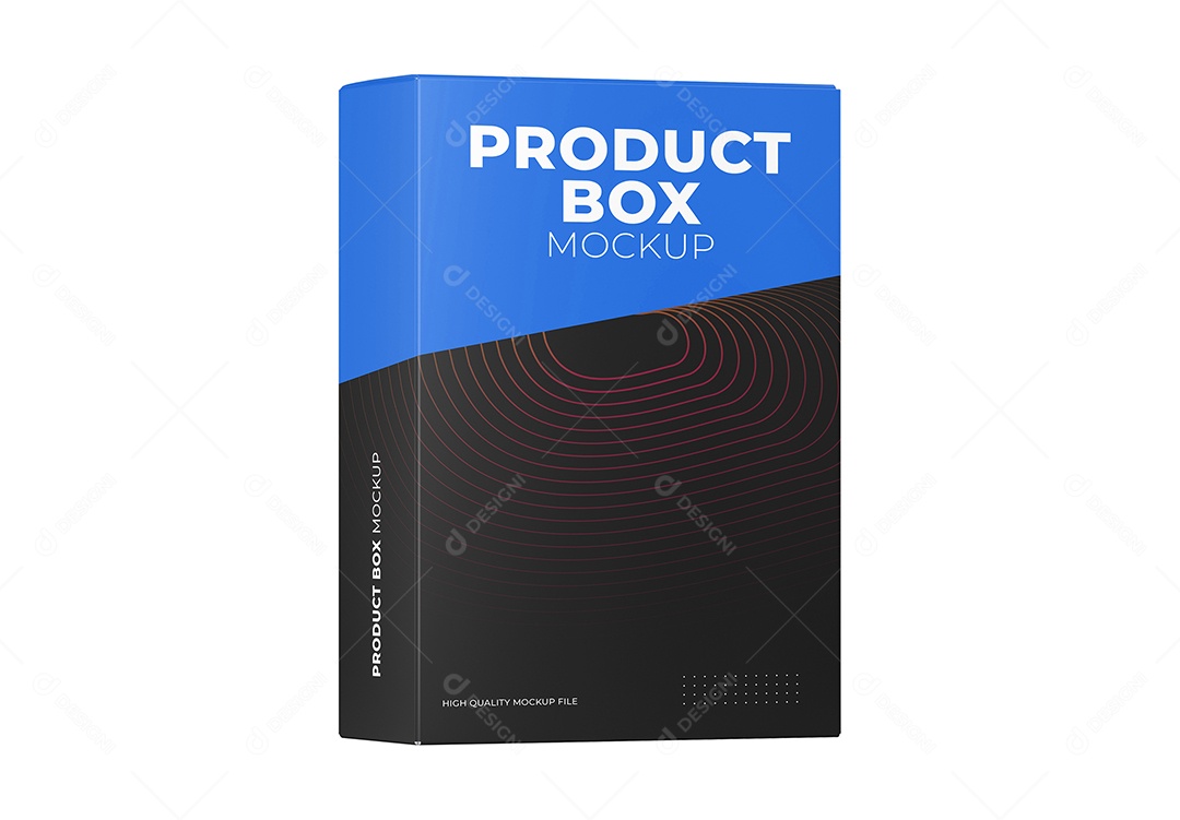 Mockup Caixa de Produto PSD