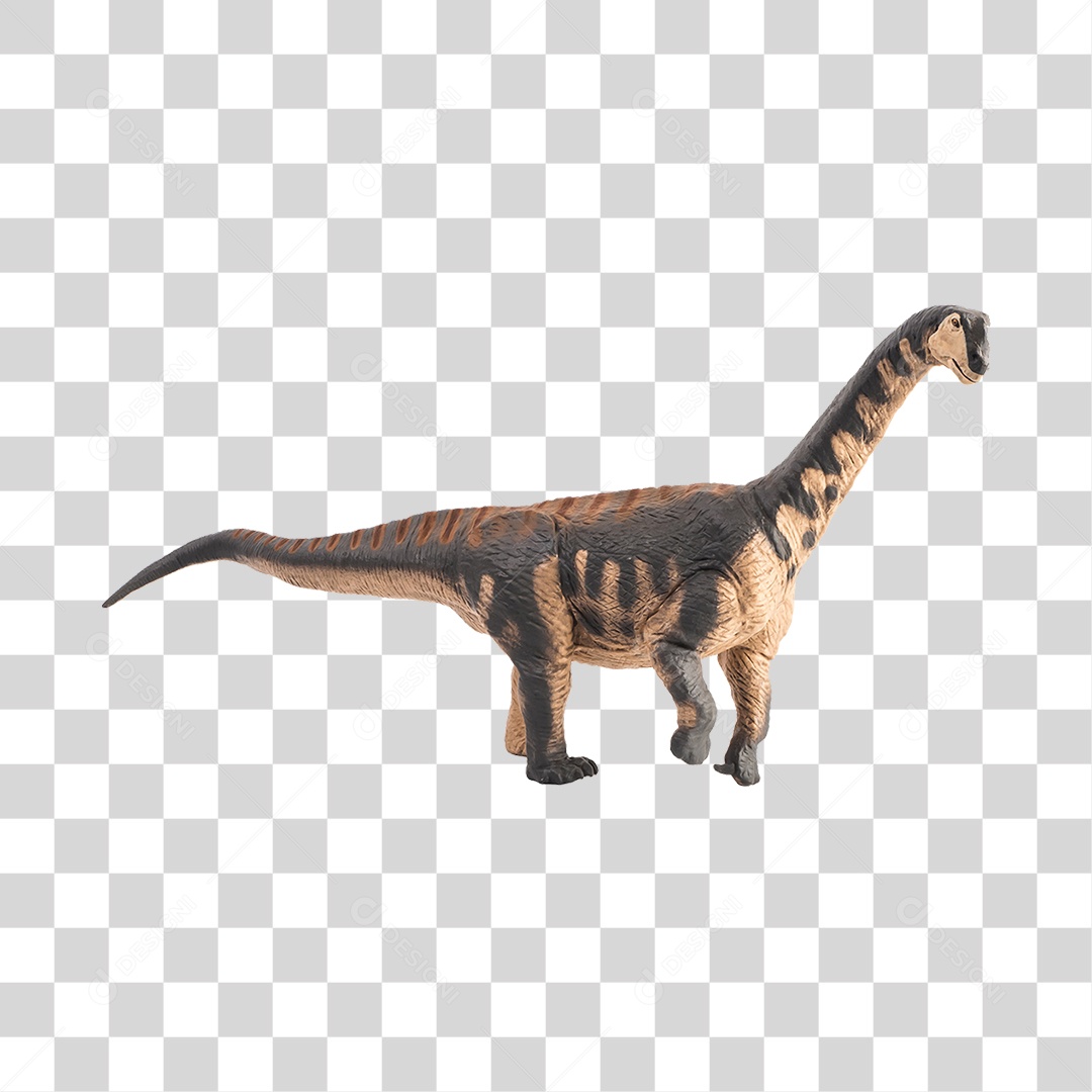 Objeto 3D Dinossauro Pré-Histórico Para Composição PNG Transparente