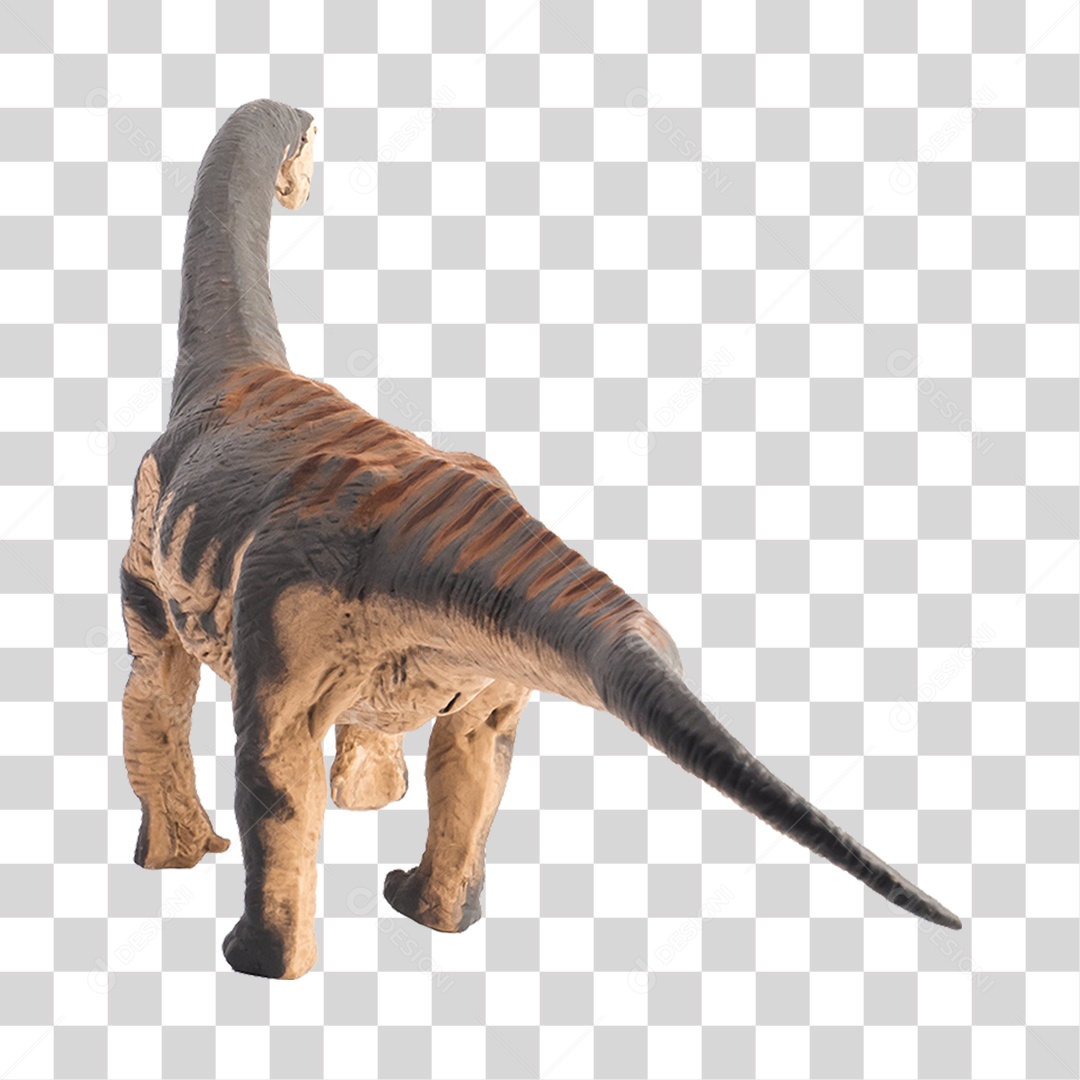 Objeto 3D Dinossauro Pré-Histórico Para Composição PNG Transparente