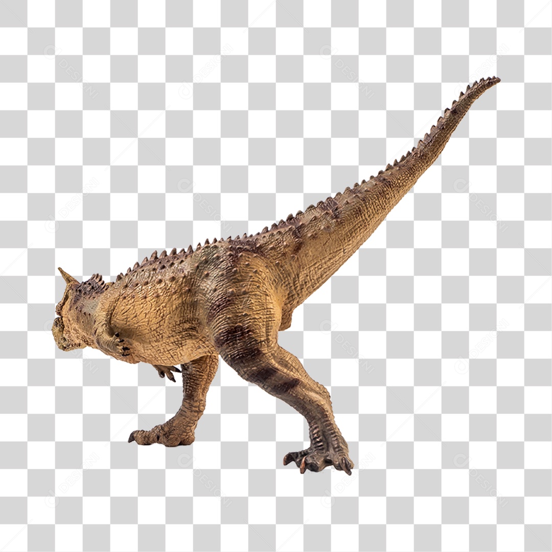 Objeto 3D Dinossauro Pré-Histórico Para Composição PNG Transparente