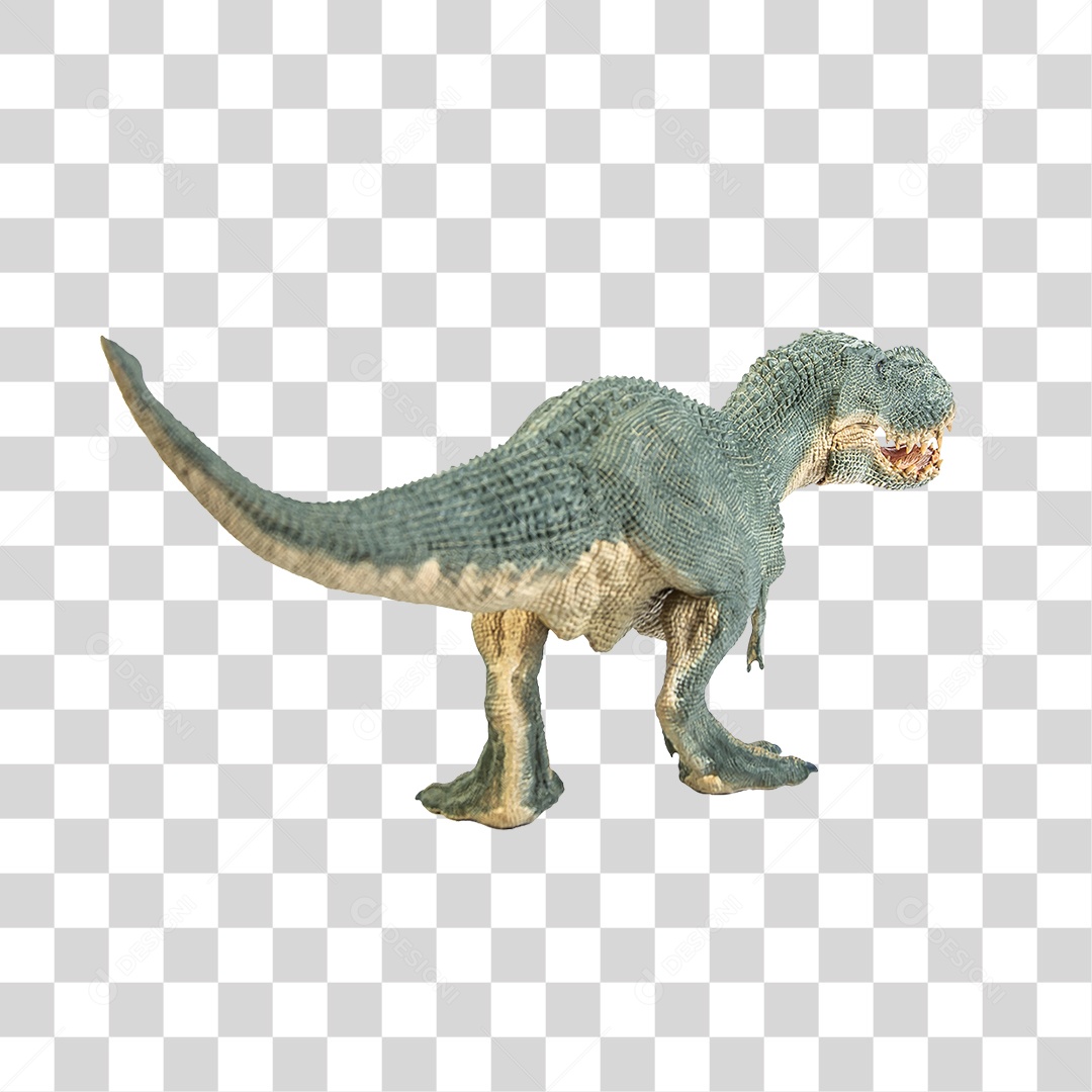 Objeto 3D Dinossauro Tirannosaurus Rex Para Composição PNG Transparente