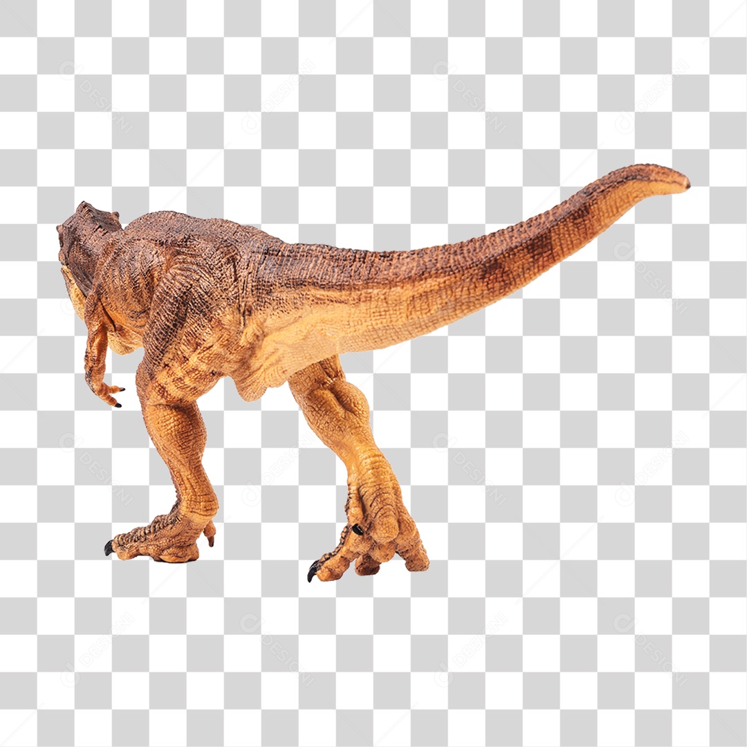 Objeto 3D Dinossauro Tirannosaurus Rex Para Composição PNG Transparente