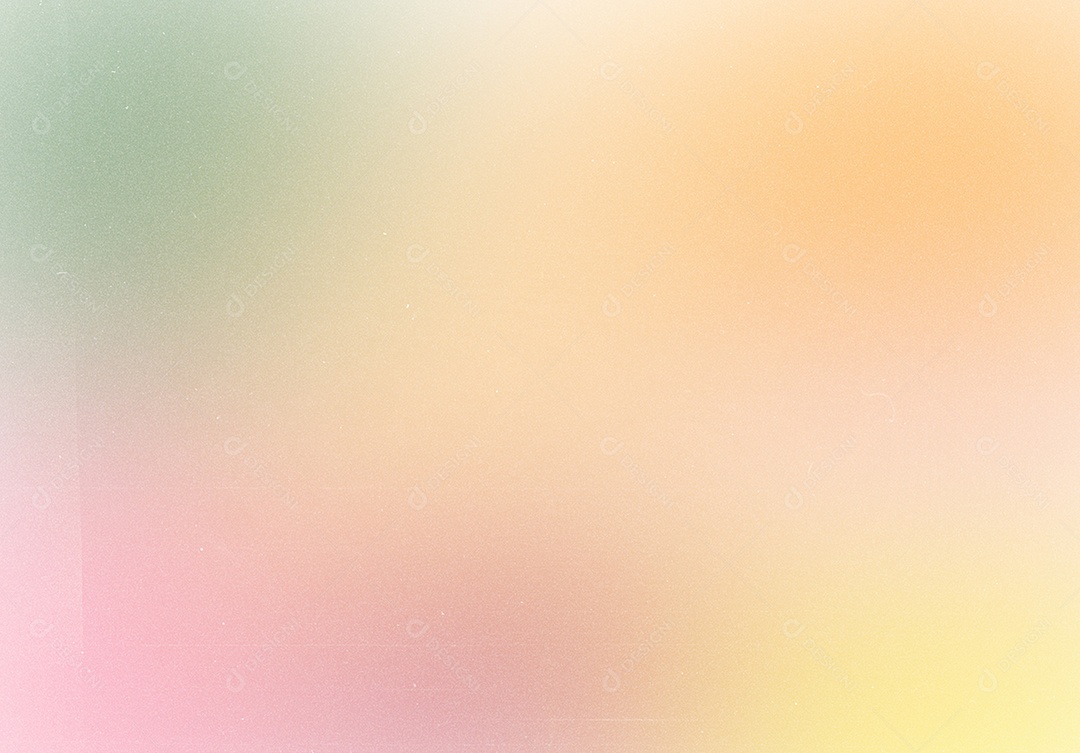 Gradiente abstrato desfocado pastel colorido com efeito de ruído de grão